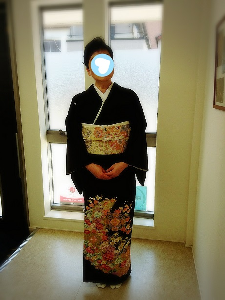 黒留袖 お客様